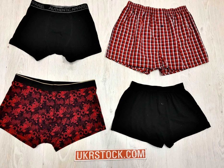 Білизна Primark 12,5 €/кг Чоловіча білизна Сток Оптом Мужское белье