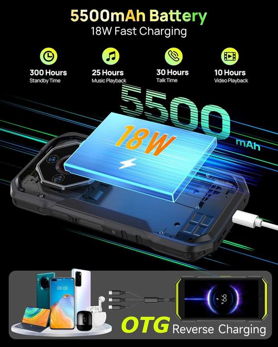 Ulefone Armor X32 Pro 5G 8GB/256GB IP69K 2.4GHz