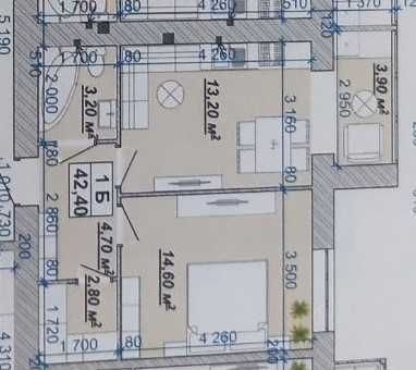 1-к квартира в Центрі, комфорт та зручність поруч, КНЯГИНЕН