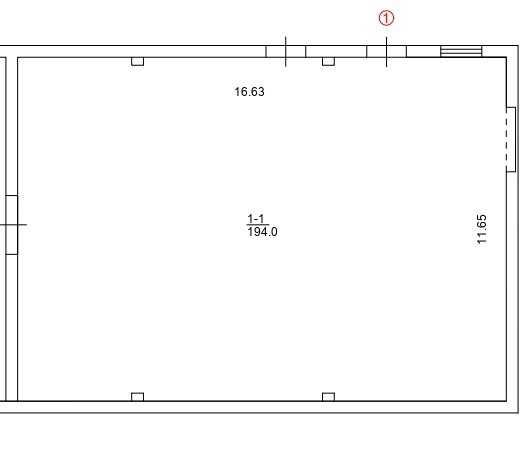 Сукхий склад висота стелі 4.5м. 194м.кв. Ушинського Смілянська