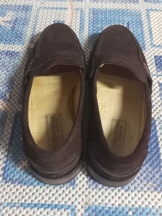 Sapatos Mocassim Camurça John W. Cŕown n.41