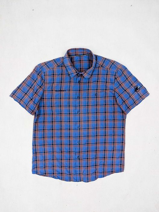 Mammut niebieska koszula w kratę L