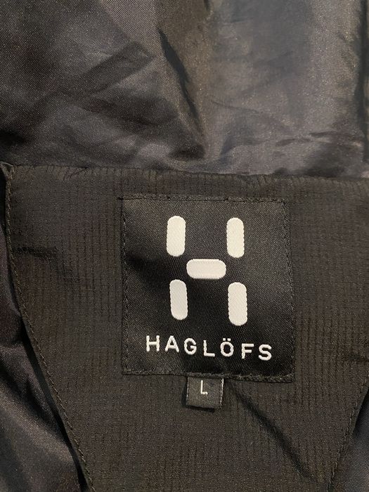 (L) HAGLOFS Windstopper осенняя курточка на мембране ветровка вітровка