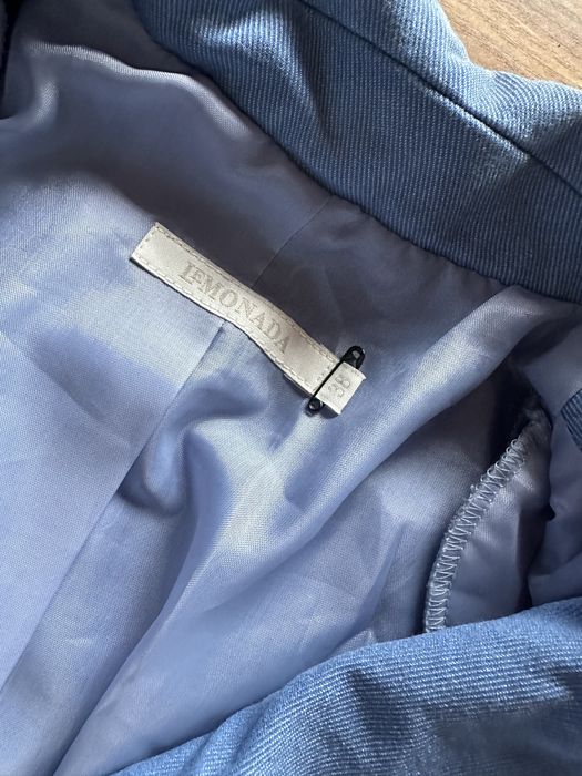 Niebieska marynarka żakiet lemonada 38