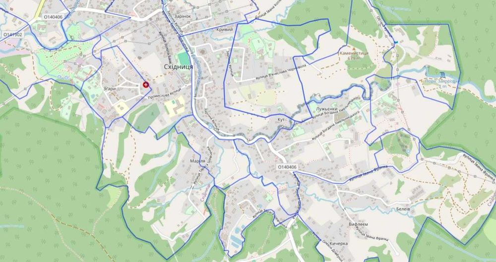 Продаж ділянки під забудову у м. Східниця