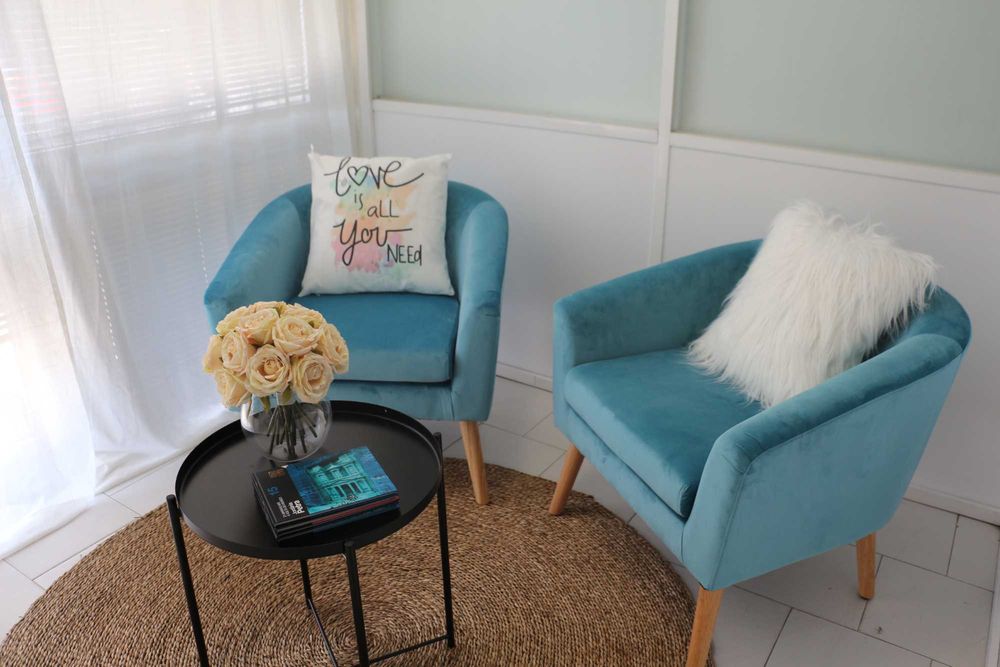 Salas e gabinetes para profissionais de ajuda