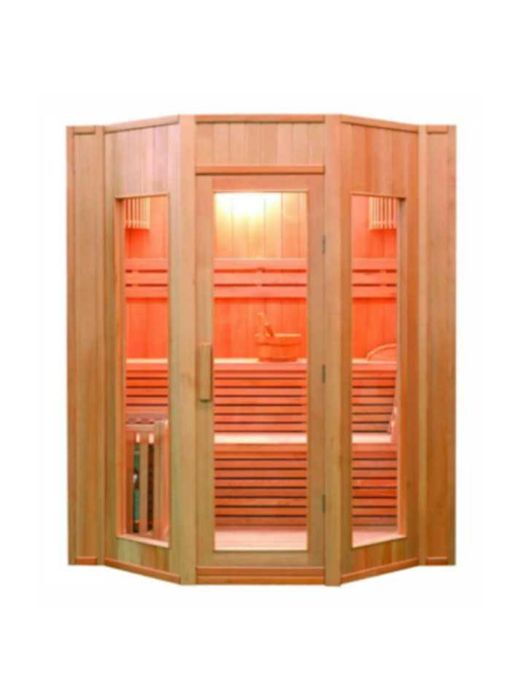 Sauna a vapor 2/4 pessoas design cuidadoso e elegante  Desde 1.474€