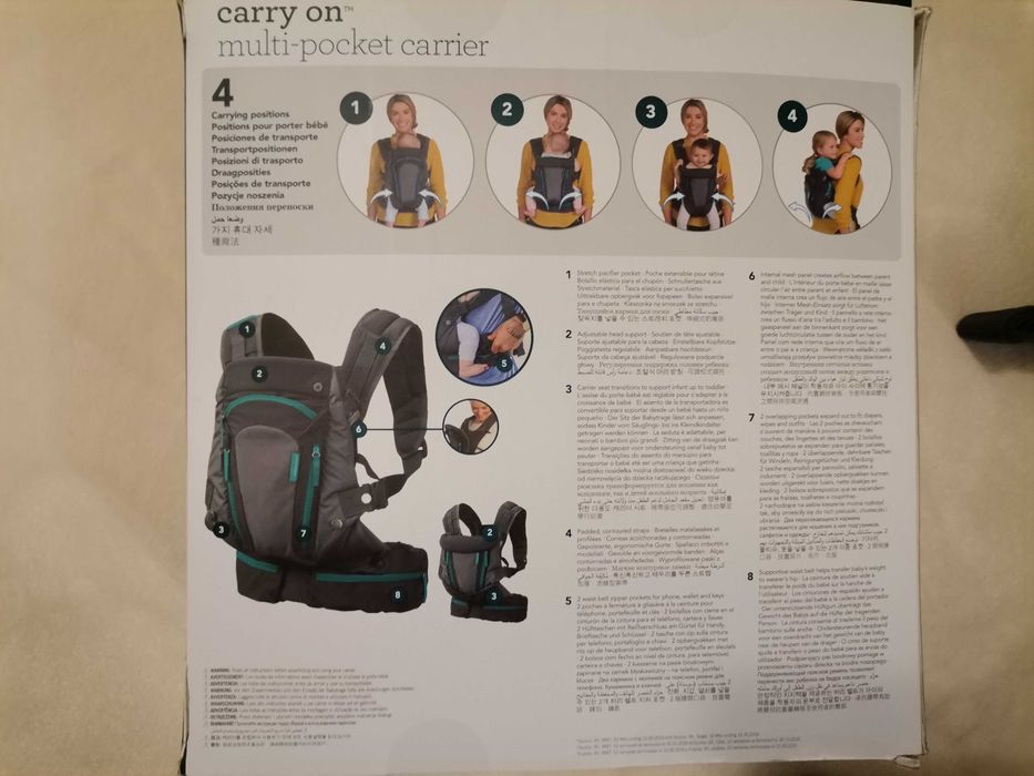 Marsupio bebé novo(baixa preço)