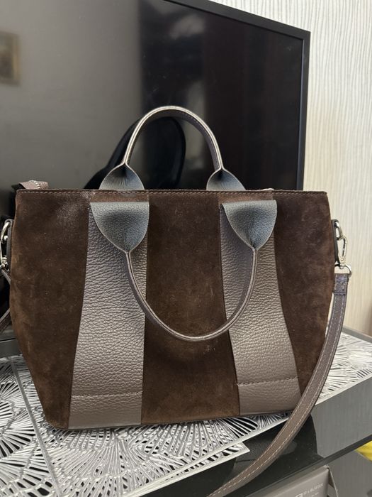 Сумка by nino shop замш