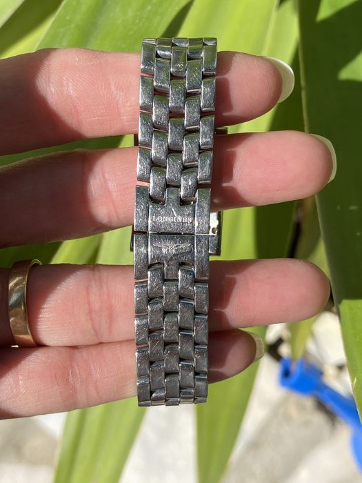 Relógio longines senhora vidro safira