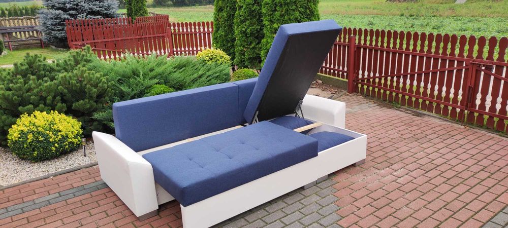 Kanapa Mateo | Rozkładana sofa narożna | Funkcja spania