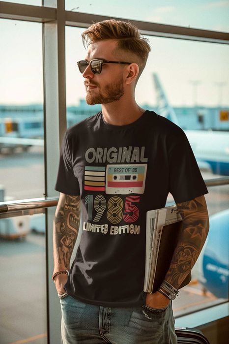 Koszulka męska na 40 urodziny - prezent - XS - 5XL - 2H - Aradena