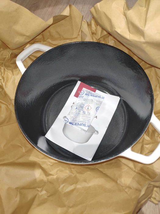 Garnek żeliwny Gerlach 21 cm (3,0l) - nowy, nieużywany