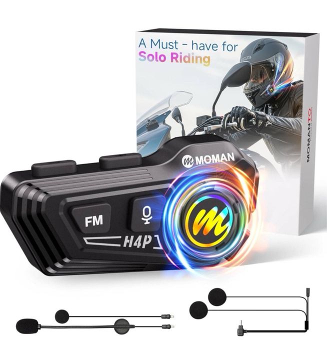 Bluetooth гарнітура для шолома Moman RiderSound H4P