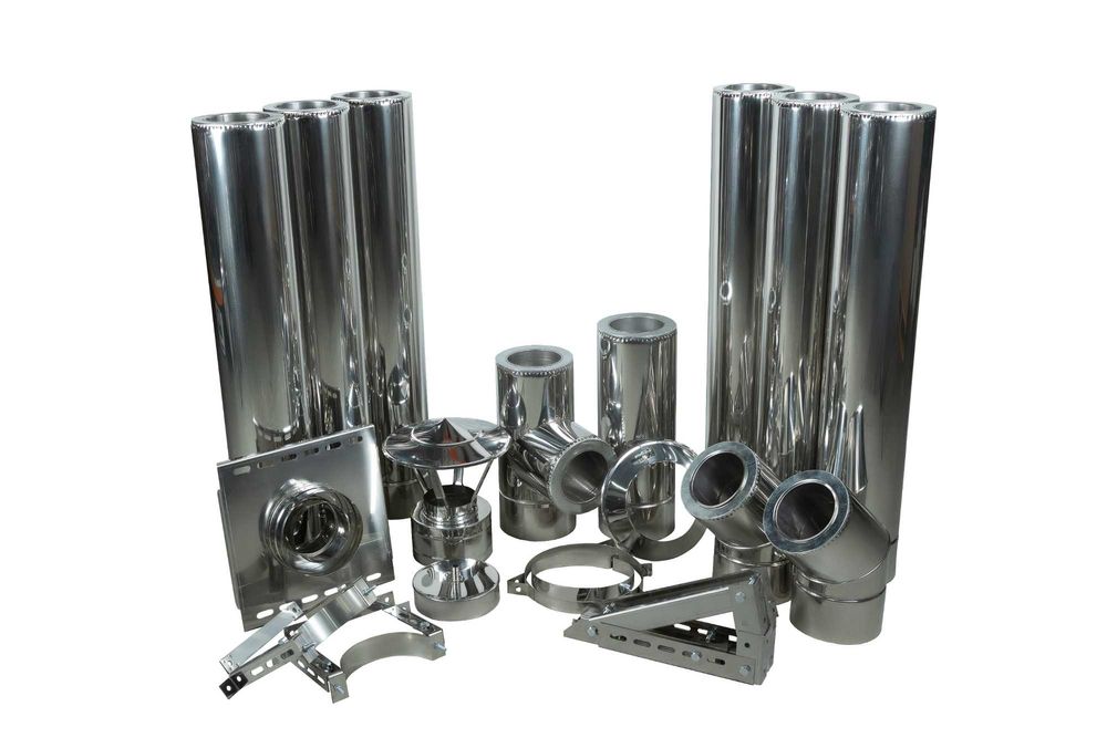 Димоходи з нержавіючої сталі. Купити димохід зі знижкою від 10%