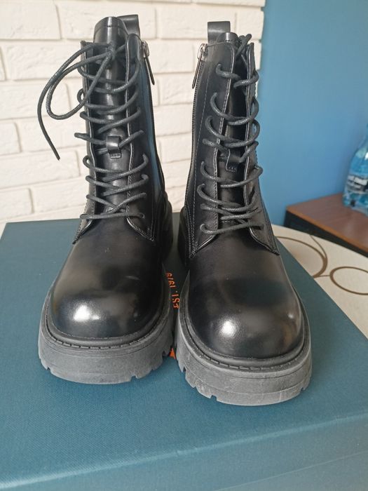 Buty skórzane Badura