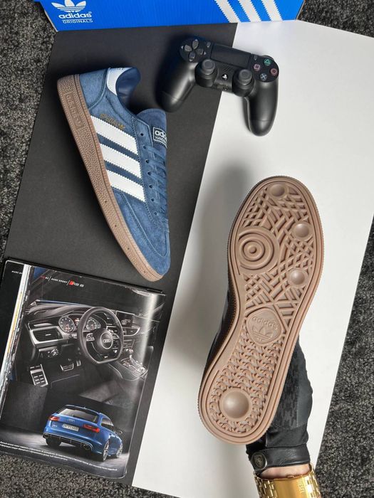 Чоловічі кросівки адідас Adidas Handball Spezial Navy White [41-45]