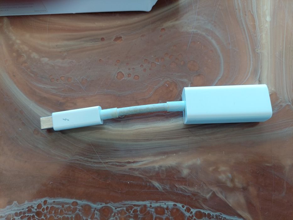 Adaptador apple porta Thunderbolt para rj45 (rede)