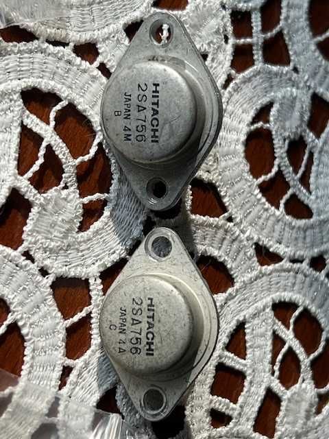 Hitachi 2 SA 756 tranzystory mocy