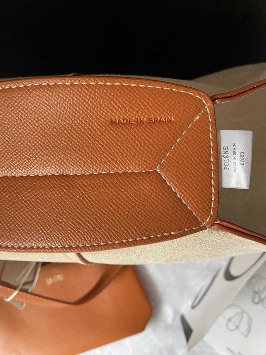 Torebka brązowa duża shoper cyme shoperka polene