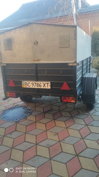 Прицеп для машини перевезення