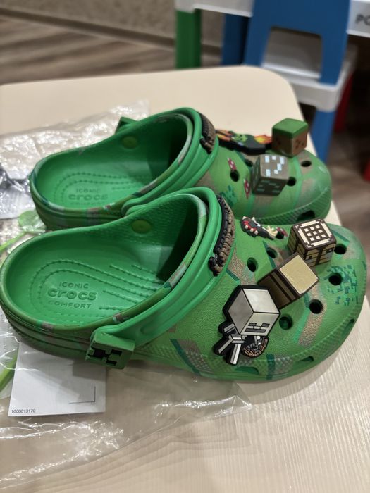Продаю детские кроксы Майнкрафт С13 оригинал