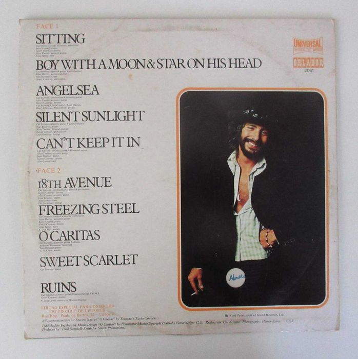 CAT STEVENS - Catch Bull At Four (LP)