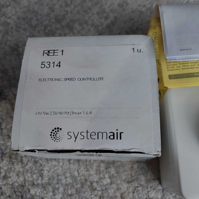 Regulator elektroniczny obrotów wenlatora SYSTEMAIR 80 zł