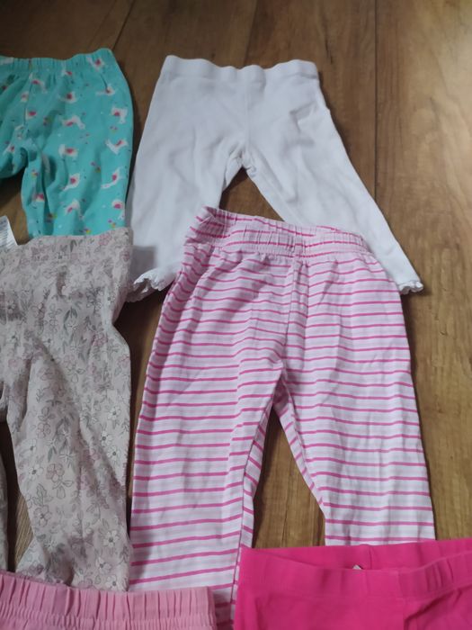 Legginsy spodnie, roz. 6-9 miesięcy