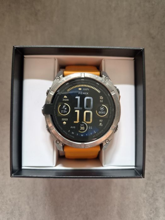 Garmin Fenix 8X Sapphire Titanium