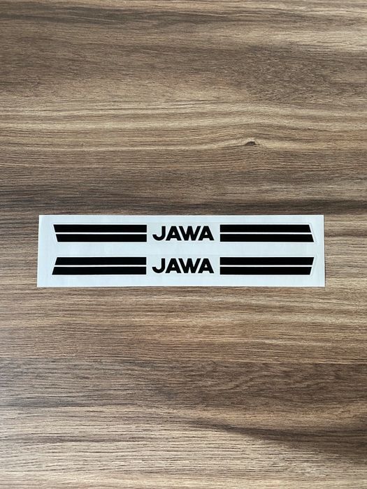 NOWE POLSKIE naklejki naklejka JAWA 50 kaczka pancerka mustang JAWKA