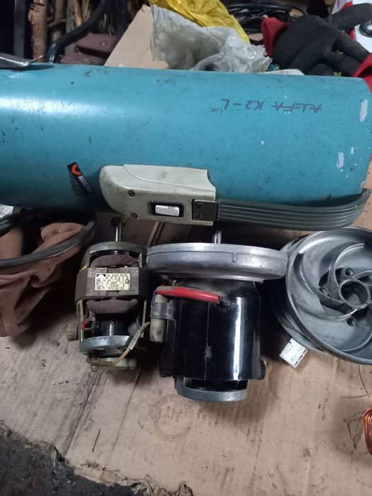 Odkurzacz Alfa w częściach