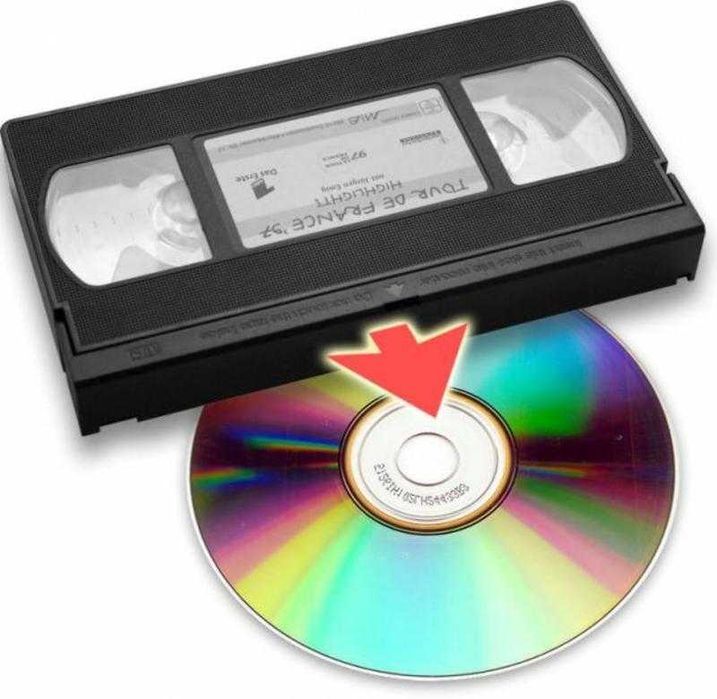 Перезапис оцифрування відео кассет VHS miniDV S-VHS VHS-C S-VHS-C
