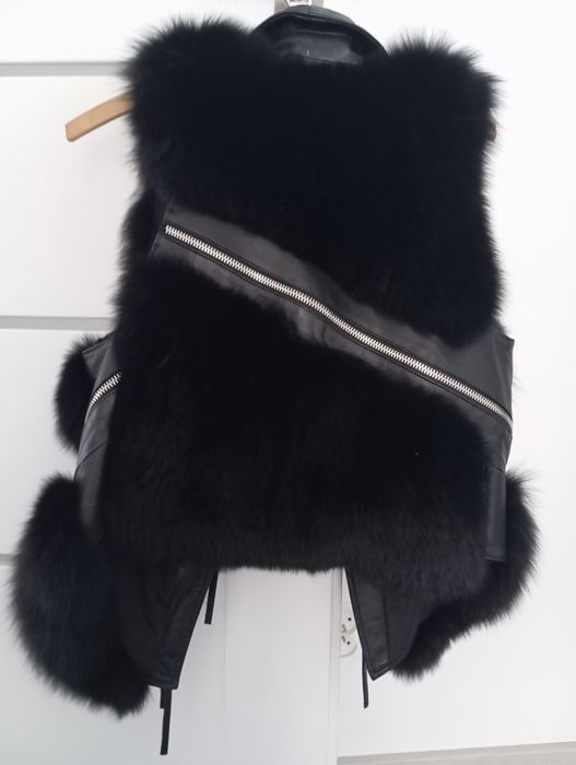 Kamizelka futro naturalne