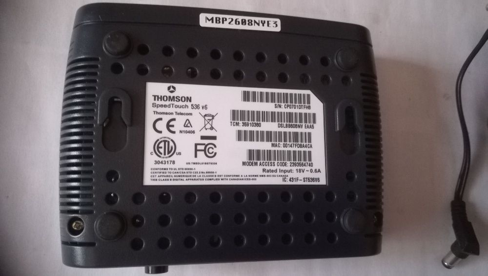 Router ADSL novo