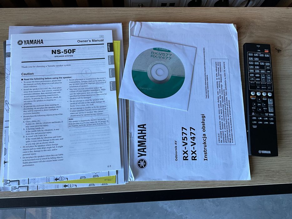 Zestaw Kino Domowe Yamaha RX-V477