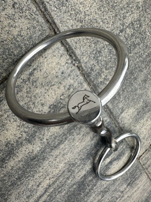FAGER NILLS SWEET IRON BARREL LOOSE RINGS Wędzidło anatomiczne z łącznikiem
