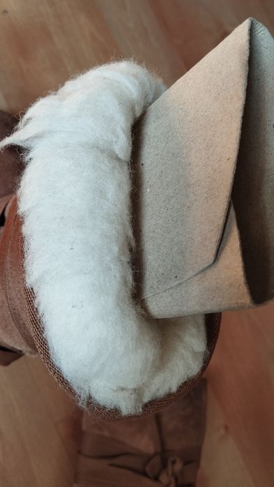Kozaki damskie- z wełny merino Australia
