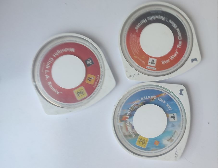 3 Jogos PSP (Apenas UMD)