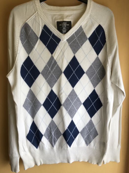 Sweter w romby H&M rozmiar S/M