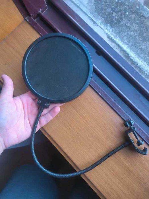 Pop Filter Novo Preto