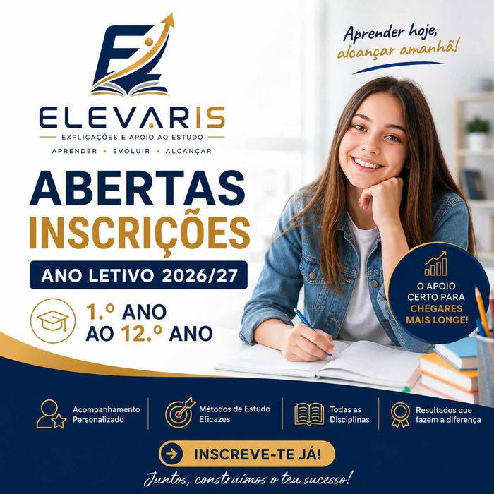 ELEVARIS | Explicações e Apoio ao Estudo — 1.º ao 12.º Ano