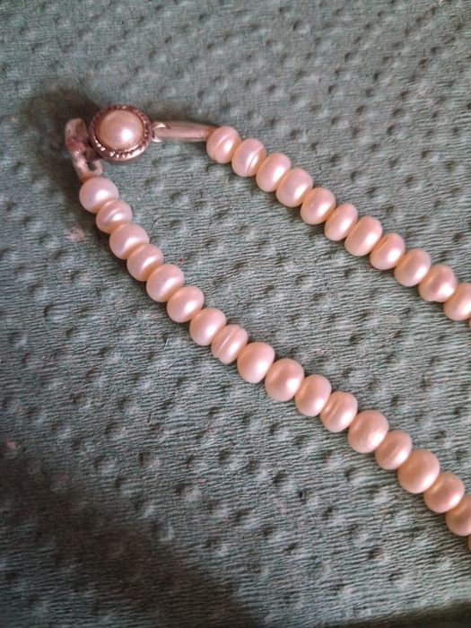 Натуральні перли, білі