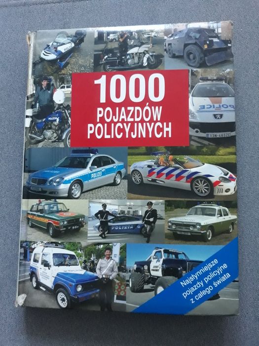 Książka album 1000 pojazdów policyjnych
