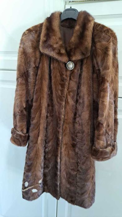 Casaco de vison largo vintage ótimo estado - muito original