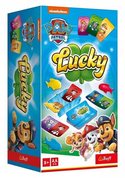 Gra Lucky Psi Patrol. Trefl. Nowy Produkt