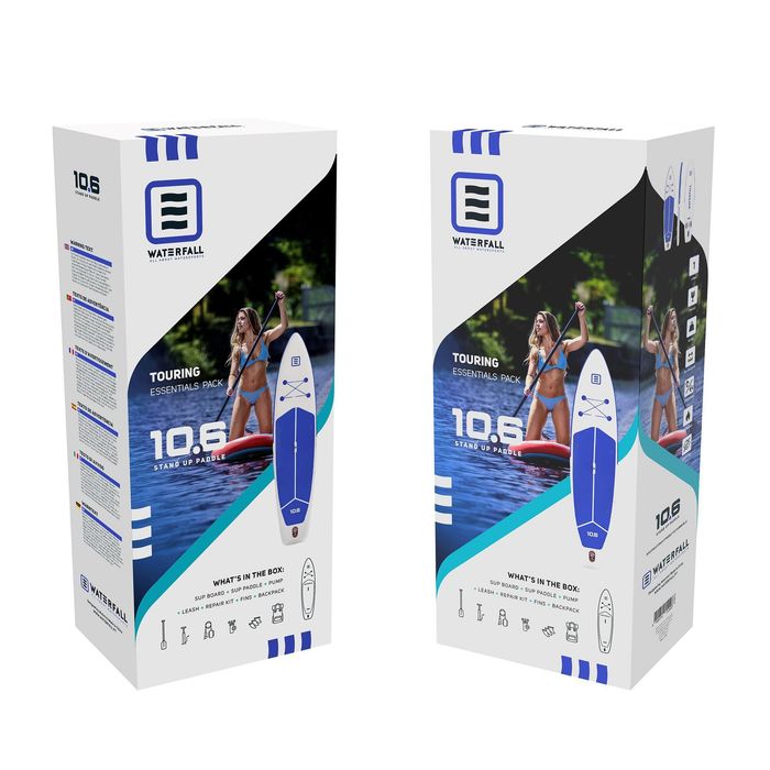 Conjunto de SUP Waterfall Touring 10.6 Royal Blue