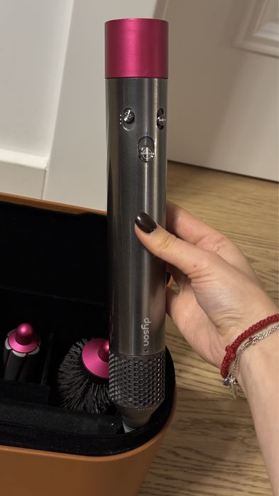 Dyson airwrap рожевий