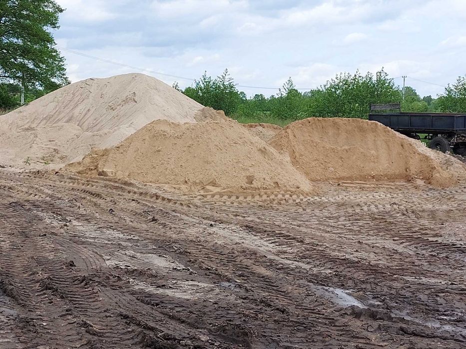 Piasek, pospolka, zwir