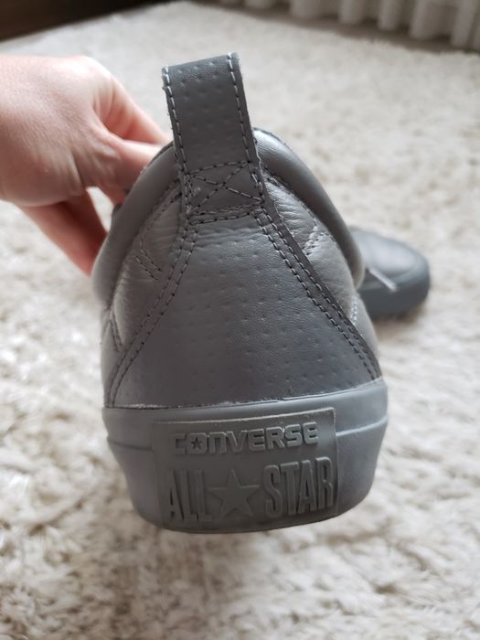 Кеди, мокасини чоловічі шкіра нові 43р., 28-28,5см уст., Converse